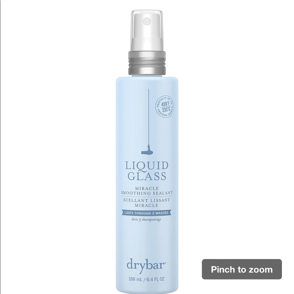 Liquid Chrome Hair Sealant.